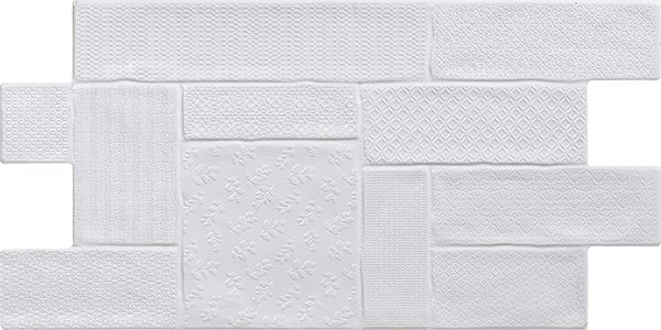 Blanco Luminor El Molino Tiles