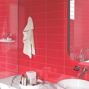 TATA RED Glossy Display TILES F 1